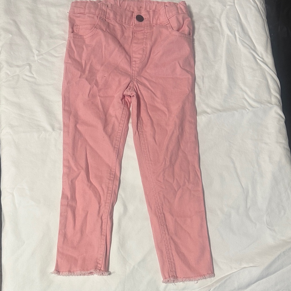 Chic Pink Kids Jeans